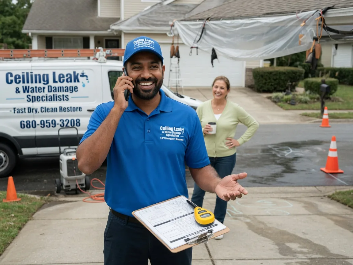 Ceiling Leak Cleanup Centerville, GA FAQs